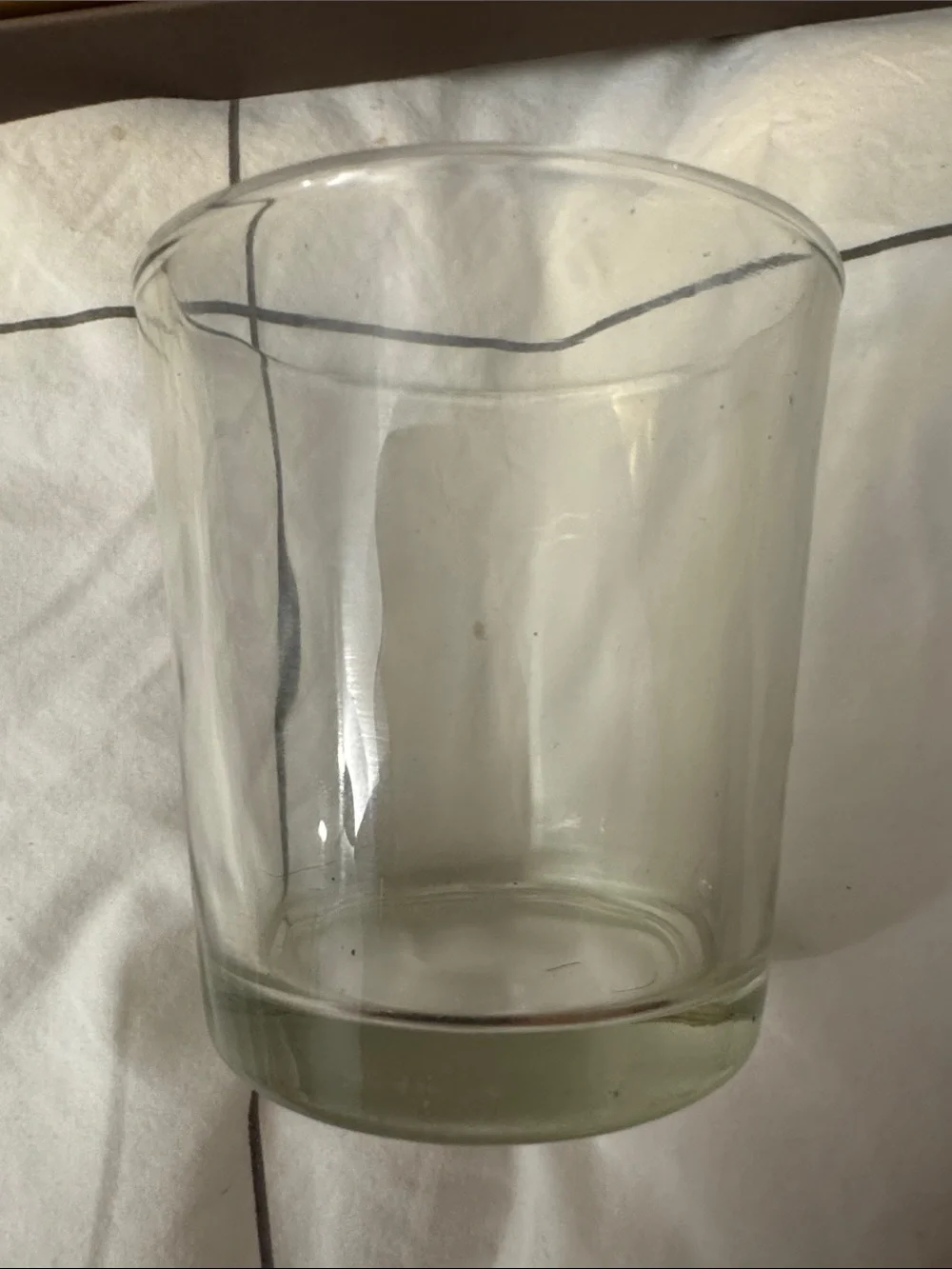 Clear Glass Tumbler - Transparent Drinking Glass